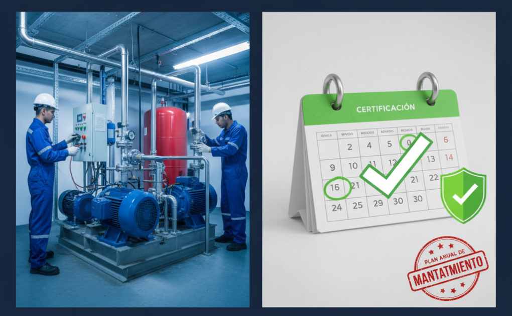 plan de mantenimiento bombas